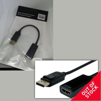 FTT14-029 DisplayPort to HDMI Female Converter